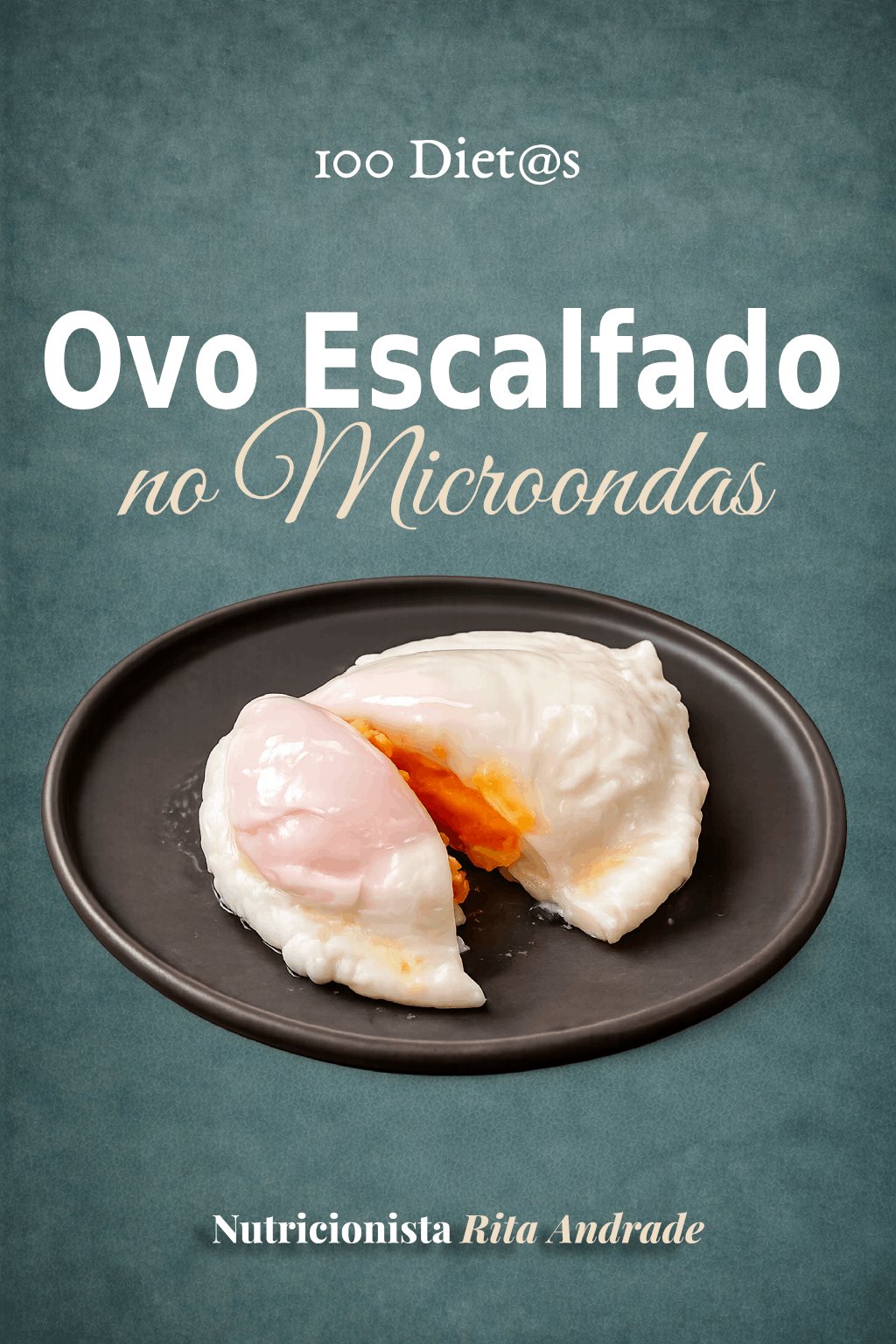 Ovos escalfados no micro-ondas