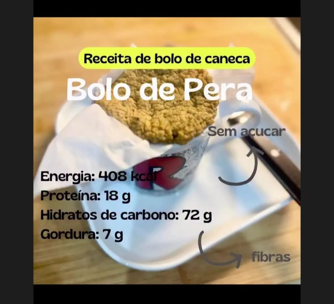 Bolo de Pera