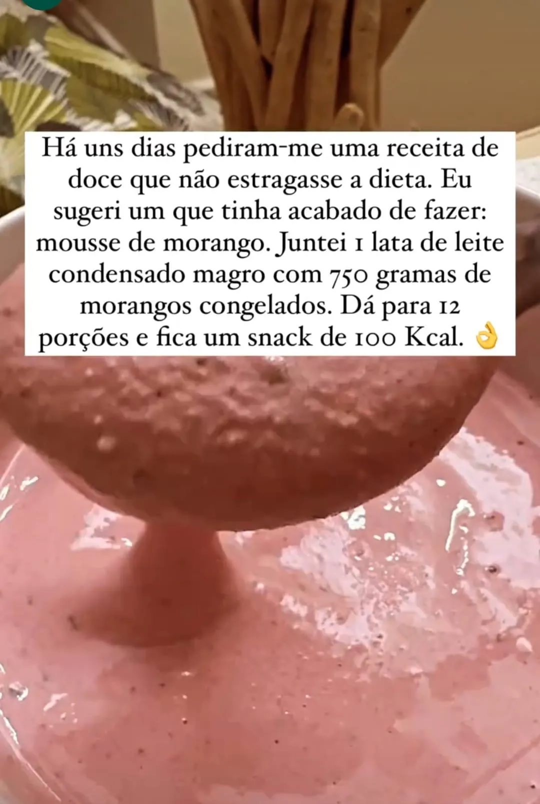 Mousse de Morango