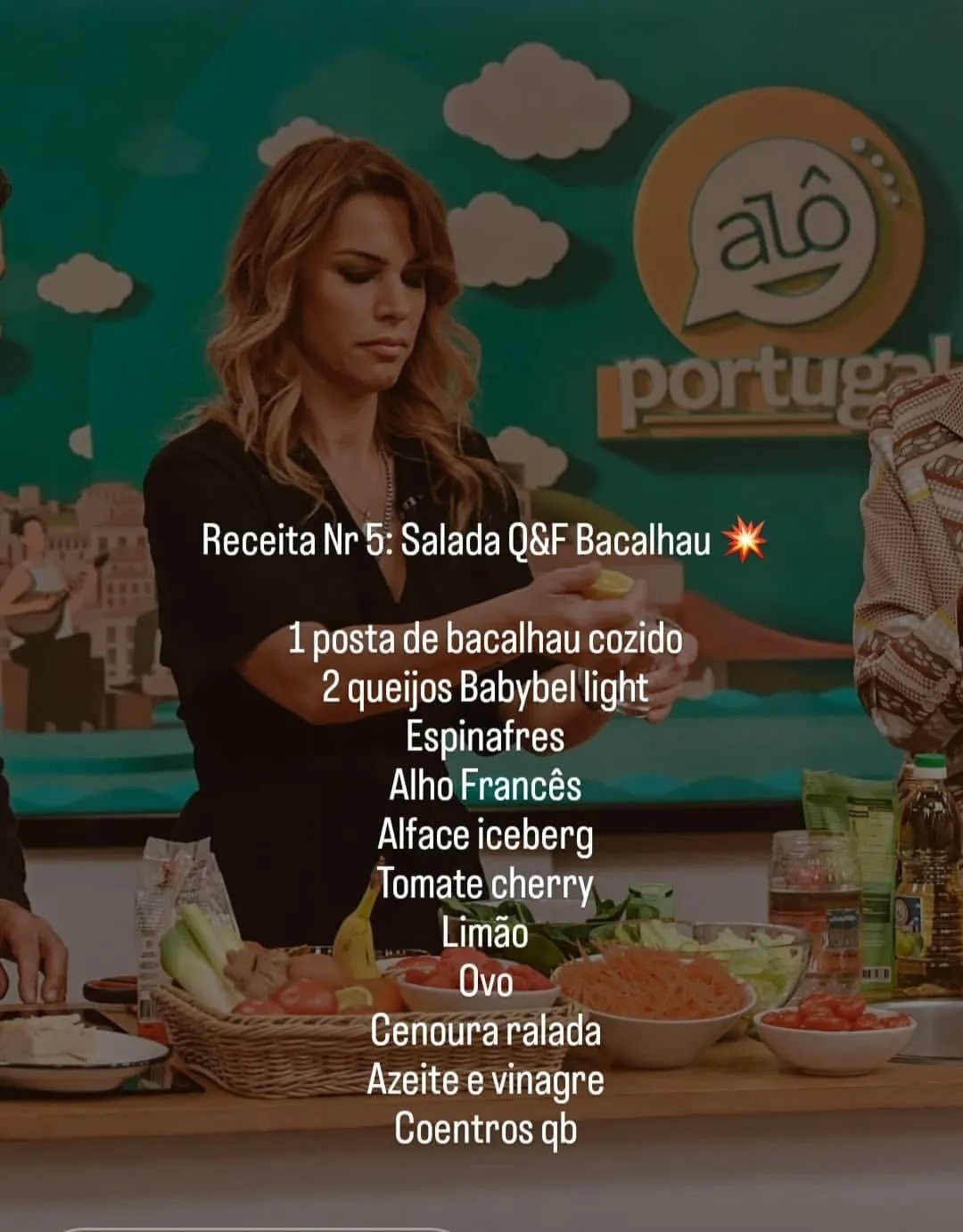 Salada Q&F Bacalhau