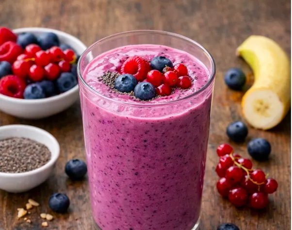 Smoothie antioxidante para energia